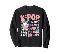 K-Pop Is My Genre My Culture My Therapy Kawaii Bunny Lover Sweatshirt