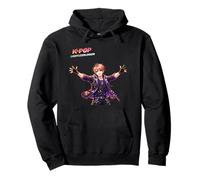 K-Pop Light Burst Anime Idol Pullover Hoodie
