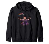 K-Pop Light Burst Anime Idol Zip Hoodie