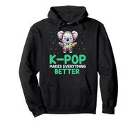K-Pop Makes Everything Better Korean Music Lover Koala Bear Pullover Hoodie