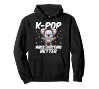 K-Pop Makes Everything Better Korean Music Lover Kpop Koala Pullover Hoodie