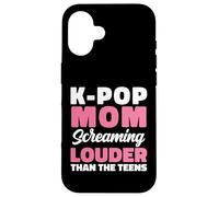 K-Pop Mom Screaming Louder Than The Teens Concert Case for iPhone 16