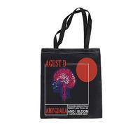 K-POP Music Shopping Bag I Bloom A Lotus Flower Again Reuseble Bag South Korea Star Fans Gift (Flower Again)