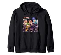 K-Pop Power Crew Anime Squad Zip Hoodie