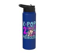 K-Pop Princess Age 2 Years Old Birthday Kid Stainless Steel Insulated Water Bottle