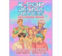 K-Pop’s De-mons Hunters: Coloring Book with Creative Concepts