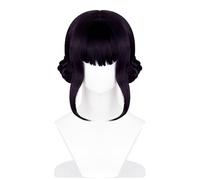 K-Pop’s Dem-ons H_Hunters Cosplay Costume Wigs Huntrix Huntr/X Braided Wig Halloween Carnival Party Anime Cosplay for Kids Long Straight Hair Accessory for Women(Black,One Size)