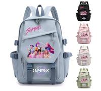 K-Pop School Backpack with Rumi/Mira/Zoey Design, Cool School Bag for Teens, Lightweight & Stylish for School, University & Travel, b, norm
