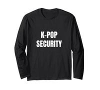K-Pop Security Mom Dad Funny Halloween Costume Long Sleeve T-Shirt