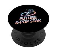 K-Pop Star FUTURE K-POP STAR Pop Art Design PopSockets Adhesive PopGrip