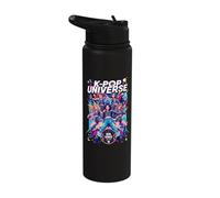 K-Pop Universe Idol Kings Vibrant Pop Dream Stainless Steel Insulated Water Bottle