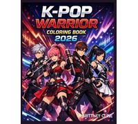 K-Pop Warrior Coloring Book 2026: Unstoppable Idol Girls & Guys in Epic Combat-Inspired Wears - Fighting, Dancing , Singing and More