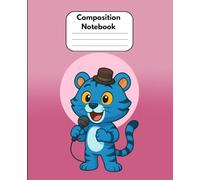 K-Pop's Tiger Notebook: Pink Aesthetic Wide Ruled Composition Journal (121 Pages) | A Cute Anime Inspired Tiger Themed Notebook for Fans, Students & Dreamers