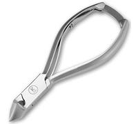 K-Pro Head Cutter Stainless Steel - 14 cm Nail Clippers for Hard Toenails | Professional nail clippers with 2.2 cm curved edge made of surgical steel, ideal for diabetics, seniors and podiatry