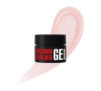 K Professional Builder - Medium Builder Gel Latte Nail Extension UV LED - Nail Extension Gel Nails Modeling, Repair, Strengthening 13 ml