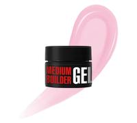 K Professional Builder - Medium Builder Gel Lilac Pink Nail Extension UV LED - Nail Extension Gel Nails Modeling, Repair, Strengthening 13 ml