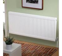 Kartell K-RAD Kompact Type 21 Double Panel with Single Convector Horizontal Radiator | White | Metal | 400mm x 1400mm