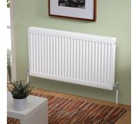 Kartell K-RAD Kompact Type 22 Double Panel with Double Convector Horizontal Radiator | White | Metal | 500mm x 900mm