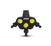 K?rcher 2.645-200.0 3-Way Tap Adapter, Schwarz