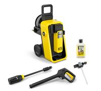 Kärcher high-pressure washer K 5 Comfort Premium, pressure: 145 bar, flow rate: 500 l/h, coverage: 40 m²/h, extra flexible high-pressure hose, hose reel, 4-in-1 Multi Jet