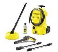 K?rcher K 3 Classic Home Pressure Washer, Pressure: max. 120 bar, Flow Rate: 380 l/h, Area: 25 m?/h, Water Filter, Weight: 4.2 kg, high-Pressure Hose