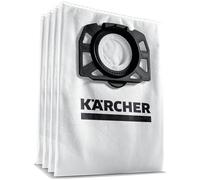 K?rcher Original Fleece Filter Bag KFI 487: 4 pieces, 2-ply, extremely tear-resistant and robust, custom-fit for K?rcher Wet and Dry Vacuum Cleaners,
