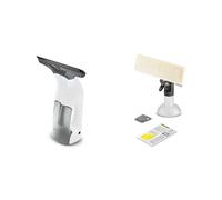 K?rcher WV 1 Window Vac, Battery Running Time: 20 min, LED Display for Battery Status, Dirty Water Tank: 100 ml, Weight: 0.5 kg & 2.633-129.0 Window V