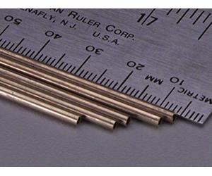 K+S 1144 Round Brass Tube 3/32x36" (5), 1144