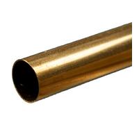 K&S 8132 Round Brass Tube, 9/32" OD