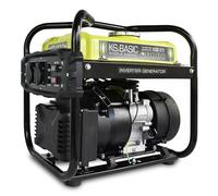 K&S Basic KSB 21i - 4 Stroke Petrol Power Generator, Inverter Generator 2.9 HP with Automatic Voltage Regulator, Low Oil Protection, Exhaust Standard Euro V, 2000 W, 2 x 16 A (230 V) for Camping