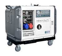 K&S Emergency Generator 230V 400V Diesel Power 7.5kW
