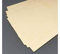 K&S Metal 000252 Brass Plate 101.6 x 254mm 0.005" Thick 6 x 1, Messing, c1