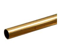 K & S Precision Metals 8133 Round Brass Tube, 5/16" X 12"