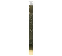 K & S Precision Metals 8237 Brass Strip, 0.025" Thickness x 1" Width x 12" Length, 1 pc, Made in USA