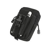 K-S-Trade Camara Case For Olympus Stylus TG-Tracker Belt Pouch Holster Compatible With Olympus Stylus TG-Tracker, Black | Digital Camera Carry Case Soft Carrying Compact Bag With Separate Zipped