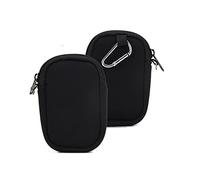 K-S-Trade Camara Case For Pentax WG-90 Neoprene Protective Case For Compact Cameras Compatible With Pentax WG-90 Travel Bag Holster Small, Lightweight, Compact, Easy To Clean, Black -