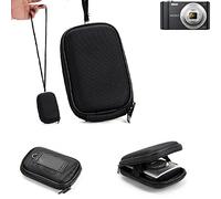 K-S-Trade Camara Case For Sony Cyber-shot DSC-W810 Hardcase, Carry Case For Compact Camera Compatible With Sony Cyber-shot DSC-W810, Black | Shock Proof Protective Bag Light Weight -