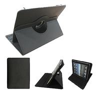 K-S-Trade Protective Case For Archos 101 Oxygen Compatible With Archos 101 Oxygen Protective Case 360° Tablet Flip Cover Black. 360° Rotatable Slim Folding Stand-