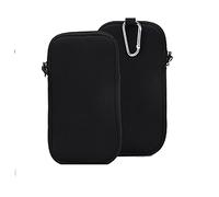 K-S-Trade Protective Case For Nokia 105 (2019) Neoprene Sleeve Compatible With Nokia 105 (2019) Protective Case Holster Belt Bag Travel Pouch Slim Clip, Small, Light, Compact, Easy To Clean - Black
