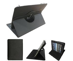 K-S-Trade Protective Case For Sony Xperia Z4 Tablet Compatible With Sony Xperia Z4 Tablet Protective Case 360° Tablet Flip Cover Black. 360° Rotatable Slim Folding Stand-