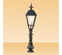 K.S. Verlichting Brighton path light, black, height 95 cm, metal, IP44