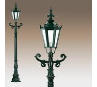 K.S. Verlichting Brighton path light, green, height 95 cm, metal, IP44