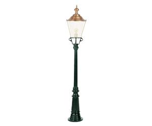 K.S. Verlichting Flores lamp post, green