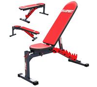 K-Sport: Adjustable Weight Bench - Heavy Duty Training Bench - Strength Training - Home Gym