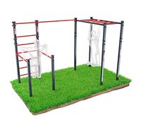 K-Sport Outdoor Calisthenics Station with Pull-Up, Dip & Monkey Bars | Heavy Duty Multi-Function Strength Training Garden Gym Equipment | 205cm Height | Weatherproof Steel Frame | EU Made
