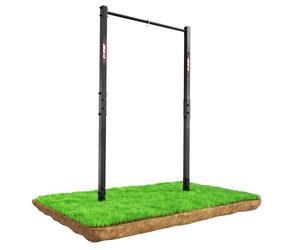 K-SPORT Outdoor Pull-Up Bar Station | Heavy Duty Freestanding Garden Hanging Bar for Calisthenics & Strength Training | Supports Punching Bag | 205cm Height | Weatherproof EU Made Steel Gym Equipment