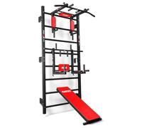 K-Sport Trainingset Wall Bars + Dip Station | Pull-Up Bar & Armtraining bench | Weight Station with Pull-Up Bar | Pull-Up Dip Station