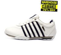 K-Swiss Men's Arvee 1.5 Sneaker, WHT/NVY/GRYVLT/SPLIT, 6 UK
