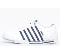 K-Swiss Men's Arvee 1.5 Sneaker, WHT/NVY/GRYVLT/SPLIT, 9 UK