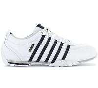 K-Swiss Men's 02453-900 Sneaker, WHT/NVY/GRYVLT/SPLIT, 13 UK